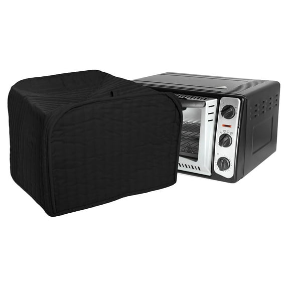 RITZ Large Toaster Kitchen Appliance Cover (APPLIANCE NOT INCLUDED), Black