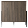 thumbnail image 7 of WAMPAT Mid-Century Modern Style Storage Console,Gray, 7 of 7