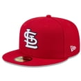 thumbnail image 3 of Men's New Era  Red St. Louis Cardinals 2025 Jackie Robinson Day 59FIFTY Fitted Hat, 3 of 5