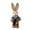 E, variant on BNNG Easter Decorations Bunny, Tabletop Sisal Easter Bunny Figurine with Carrot, Straw Rabbit Decor Statue, Spring Decorations for Home Table Office Kitchen Farmhouse Puccinia Bunny Decoration
