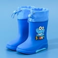 thumbnail image 2 of Otqutp Boys Girls Dinosaur Rainboots Easy-On Lightweight Waterproof Rubber Boots Adjustable Outdoor Playing Rain Boots, 2 of 6