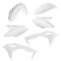 Acerbis Plastic Kit (White) for 18 Kawasaki KX250F
