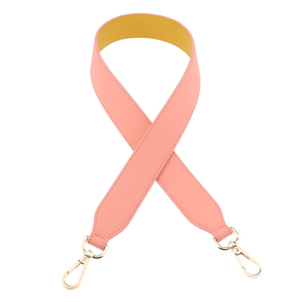 Correas De Bolso Para Mujer, Asas De Bolso De Hombro De Cuero PU De Repuesto, Color Rosa Y Amarillo Sunnimix Correas de bolsos para mujeres