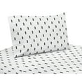 thumbnail image 3 of Sweet Jojo Designs Bear Mountain White and Blue Toddler Bed Comforter 5 Piece Bedding Set, 3 of 4