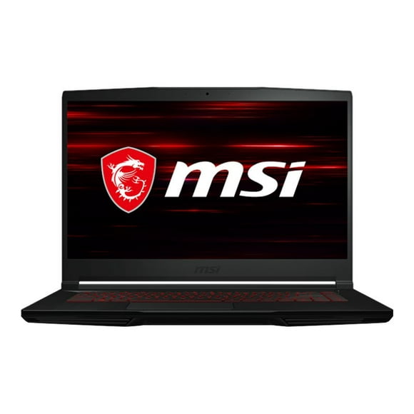 MSI GF63 10UC 439 Thin - Intel Core i7 - 10750H / up to 5 GHz - Windows 10 Home - GF RTX 3050 - 8 GB RAM - 512 GB SSD NVMe - 15.6" 1920 x 1080 (Full HD) @ 144 Hz - Gigabit Ethernet - Wi-Fi 6 - black