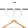 thumbnail image 3 of PAMINGONO 7Pcs Stainless Steel S Shaped Hooks White Multi Functional Wire Rack Home Hangers, 3 of 8
