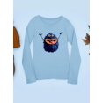 thumbnail image 3 of Hairy Monster Smiling Long Sleeve Toddler -Image by Shutterstock,  5 Toddler, 3 of 4