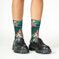 thumbnail image 4 of Rocae Hawaiian Style for Girls Boys Crew Socks,Children's Socks, Kids Socks, Toddler Socks: Daily Wear with Kids School Uniform, 4 of 5