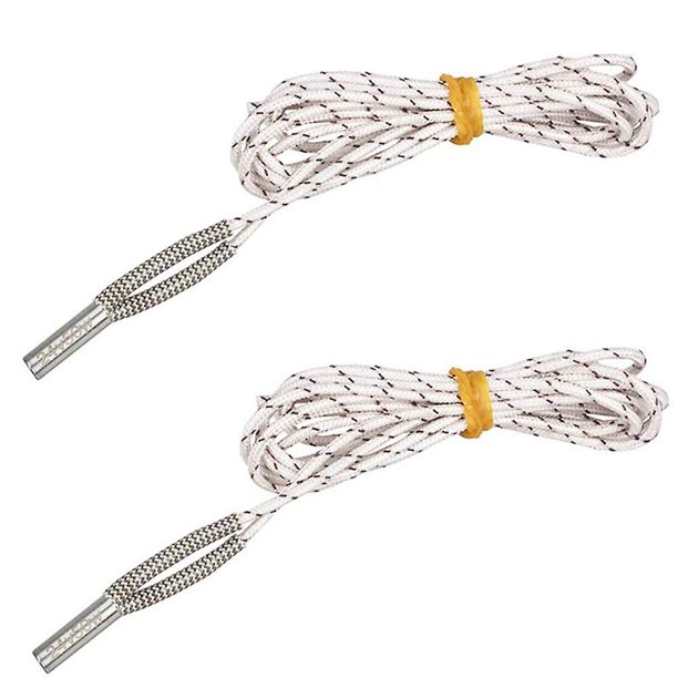 Calentador de cartucho de 2 piezas, cartucho de calentador de impresora 3d, cable de calentador de cartucho de acero inoxidable 24v 50w para sensor Ender 3 Cr-10, bloque de calentador, V6 J-hea. Afortunado Sencillez