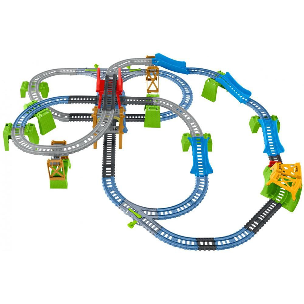 Thomas Friends Motorized Engine Set Toy 6 in 1Track Master Percy Fisher Price 