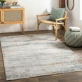 thumbnail image 2 of BoutiqueRugs Midhurst Contemporary Area Rug - Teal, Medium Gray, Rust - 7'10" Round, 2 of 12