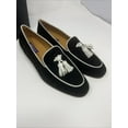 thumbnail image 6 of Polo Ralph Lauren Purple Label Black White Tassel Loafer Dress Shoes 37 B 6 1/2, 6 of 15