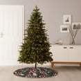 thumbnail image 6 of Bingfone Christmas Tree Skirt Mat Christmas Decoration Interior 36" -Autumn Forest Mushrooms, 6 of 6