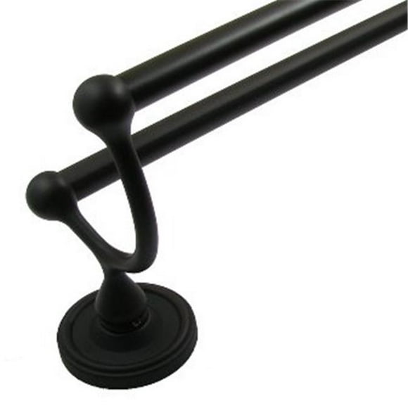 Rusticware 8222ORB Midtowne Oil Rubbed Bronze 24 In. Double Towel Bar