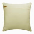 thumbnail image 3 of The HomeCentric Throw Pillow Cover Ivory Pack of 2 18"x18" (45x45 cm) Cushion Cover Velvet Dotted Beaded & Gold Foil Throw Pillow Cover&nbsp;For Sofa Dotted Circles & Dots - Wheeling Around Ivory, 3 of 3