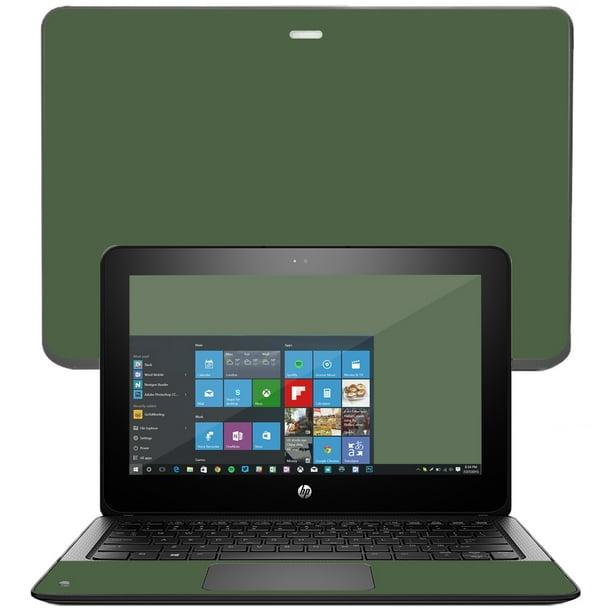 mightyskins protective vinyl skin decal for hp probook x360 11" (2017