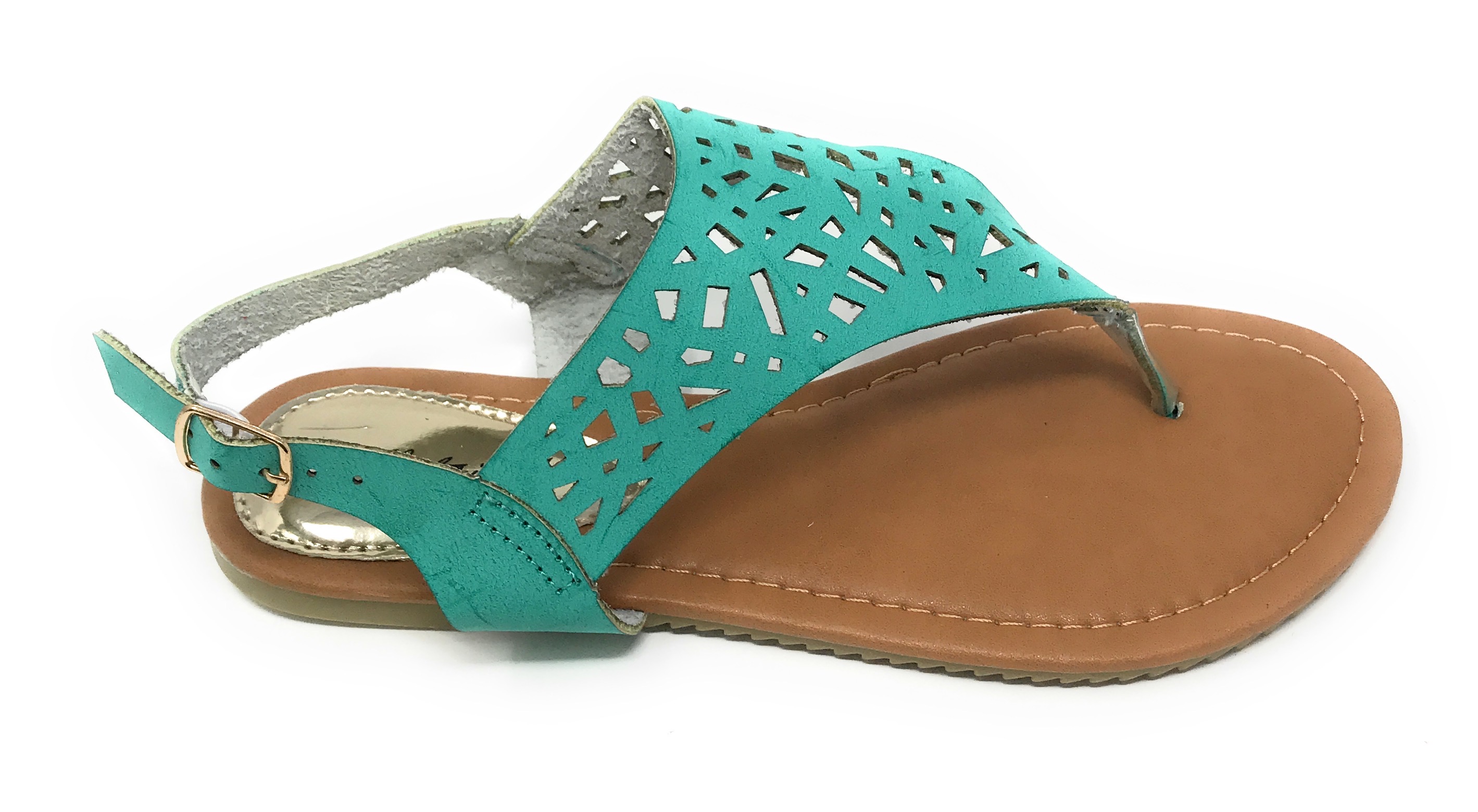 Victoria K Perforated Geo Design Sandals (Women)