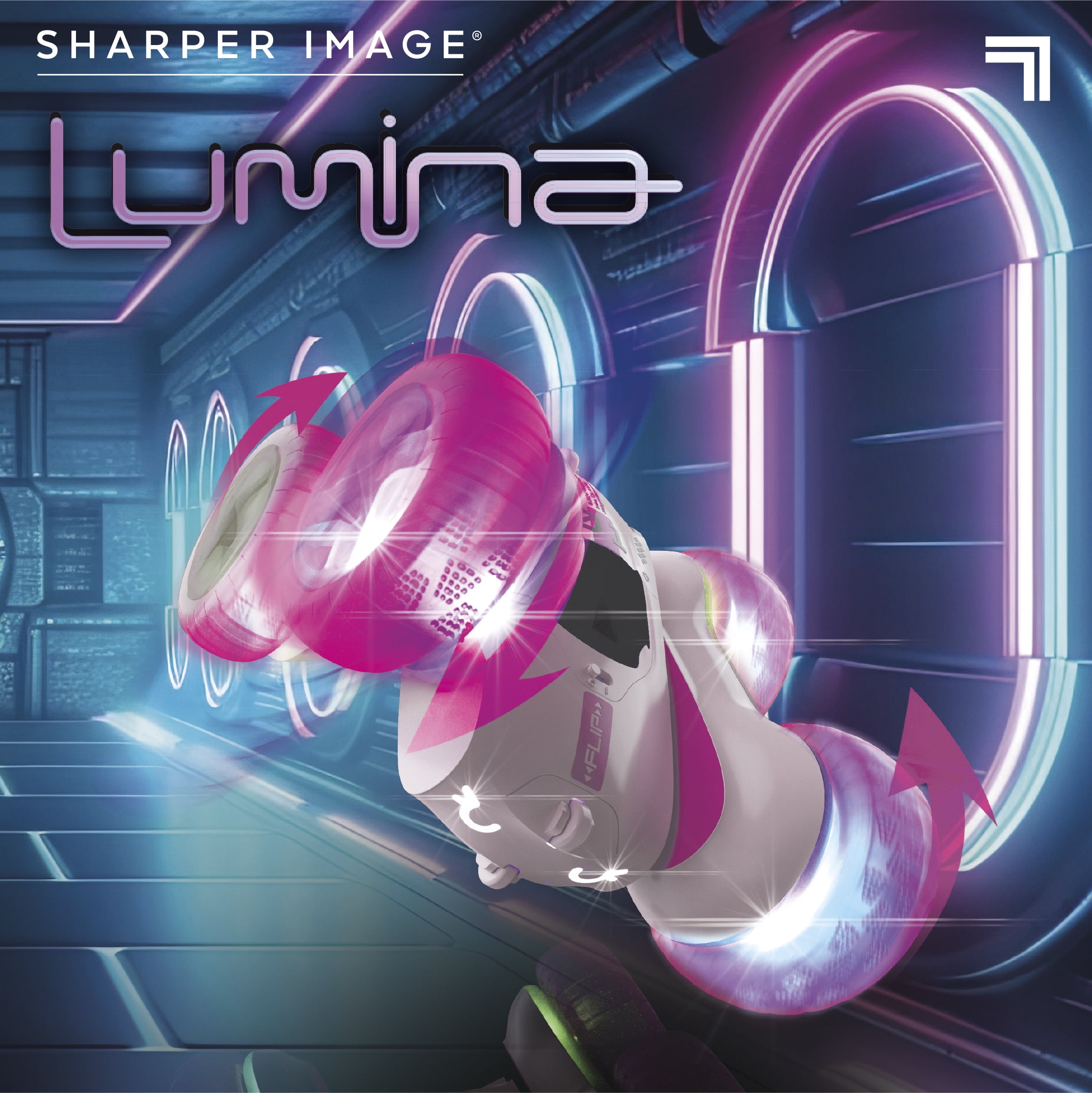 Sharper Image Lumina RC Light-Up Stunt Car