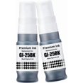 thumbnail image 1 of wqlpp-GI-25 Gi25 Recharges d'Encre Compatibles pour Imprimante Canon MAXIFY GX1020 GX2020 Multipack (Noir*2), 1 of 4