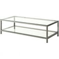 thumbnail image 2 of Coaster Contemporary Black Nickel Cocktail Table with Shelf, 2 of 4