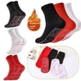 thumbnail image 2 of Self-Heating Socks 3 Pairs Nano Therapy Massage Socks For Men Women Breathable Ergonomic Fit Advanced Heating Technology Comfortable Warm Socks, 2 of 10