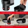 thumbnail image 3 of Car  Snack Tray,Portable Travel Rotating Cup Holder Plate For Car Seats, Booster,, 3 of 8