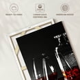 thumbnail image 6 of Elephant Stock Cognac Drinks Wall Art - Vertical Canvas Wall Art - Living Room Wall Decor - Food And Drink Canvas - Black And Red Decor - 26" x 39", 6 of 8