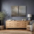 thumbnail image 2 of Canvas Wall Art Set of 2 Vintage Cloudy Sky Prints for Living Room Decoration - 16"x24" x 2, 2 of 8