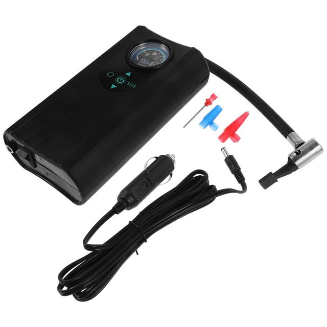 HLONK Portable Air Compressor for Car Compressors Electric Pump Converter Cordless Sup Inflator Black