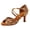 Khaki, variant on Women's Latin Dance Shoes Heeled Ballroom Salsa Tango Party Sequin Dance Shoes Brown