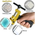 thumbnail image 1 of Kit de herramientas para cortar vidrio 2 en 1, alicates para romper y cortador de vidrio, cuchillo de tungsteno portátil para cerámica, espejo, cortador manual de azulejos, con 2 cuchillas de tungsteno y destornillador ZefeiWu 8390605389924, 1 of 1
