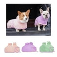 thumbnail image 2 of Adjustable Hooded Bathrobe for Dogs Cat Bath Towel Swimming Towel Grooming Towel, 2 of 18
