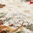 thumbnail image 5 of 2026 Christmas Indoor Home Decor Christmas Tablecloth Decor Waterproof Washable Xmas Holiday Table Cover Festive Printed Rectangle Table Cloth For Dining Table Kitchen Party Indoor Outdoor, 5 of 7