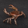 thumbnail image 2 of Japanese-style handmade antique-style solid copper crab tea pet ornament, creative tea play, tea nurturing, auspicious crab tea play, 2 of 4
