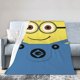 thumbnail image 2 of Manta de Minions, manta de felpa grande súper suave y esponjosa para niños, niñas y adultos jóvenes, manta de franela cálida y acogedora para sala de estar, sofá cama para todas las estaciones, 40 x, 2 of 8