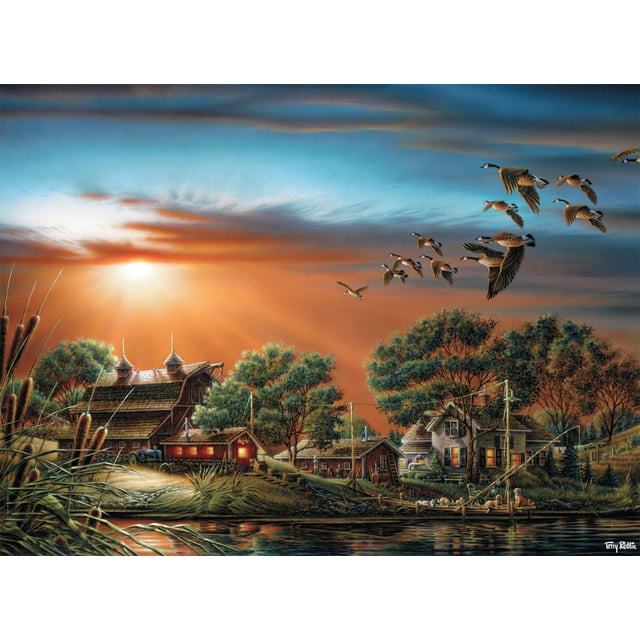 Rompecabezas Buffalo Games Terry Redlin Lazy Afternoon 1000 piezas