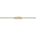 thumbnail image 4 of 18k Yellow Gold 16 Inch 1mm Spiga Chain Necklace Pendant Charm Wheat, 4 of 9