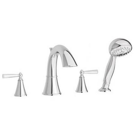 Price Pfister Trim Faucet - Pfister Saxton Deck Mounted Roman Tub Faucet with Handshower, Available in Various Colors