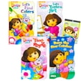 thumbnail image 1 of Nickelodeon Dora The Explorer Board Books para niños pequeños ~ Paquete de 4 libros de Dora Board con 300 pegatinas adicionales de Dora The Explorer (libros de tablero Dora), 1 of 3