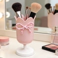 thumbnail image 6 of Tulip Bow Pen Holder, Back to School Tulip Bow Multifunctional Desktop Pen Organizer, Cute Decorative Stationery Cup, Desktop Ornament for Home School Study and Office, 6 of 6