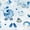 Blue Baby Boy, variant on Blue Christmas Wrapping Paper Roll Religious Holiday Gift Wrap Craft Art Paper for Party DIY Wrapping Supplies, 58x23in, 1 Roll