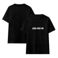 thumbnail image 6 of Top That Says the Words - JESUS LOVES YOU | Christian - Unisex T-Shirt S, 6 of 6