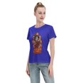thumbnail image 4 of T-Shirt Basique à Manches Courtes pour Femmes Dragon Ball Little Goku, 4 of 6