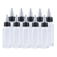 thumbnail image 1 of BELOVING 10x Recyclable Spare Airbrush Ink Empty Bottles LDPE Body 50ml, 1 of 6