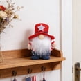 thumbnail image 6 of BUTASY Patriotic Gnomes Cute Independence Day Faceless Doll with Hat Patriotic Dwarf Plusher Toy 4th Of July Window Display and Party Decor, 6 of 6