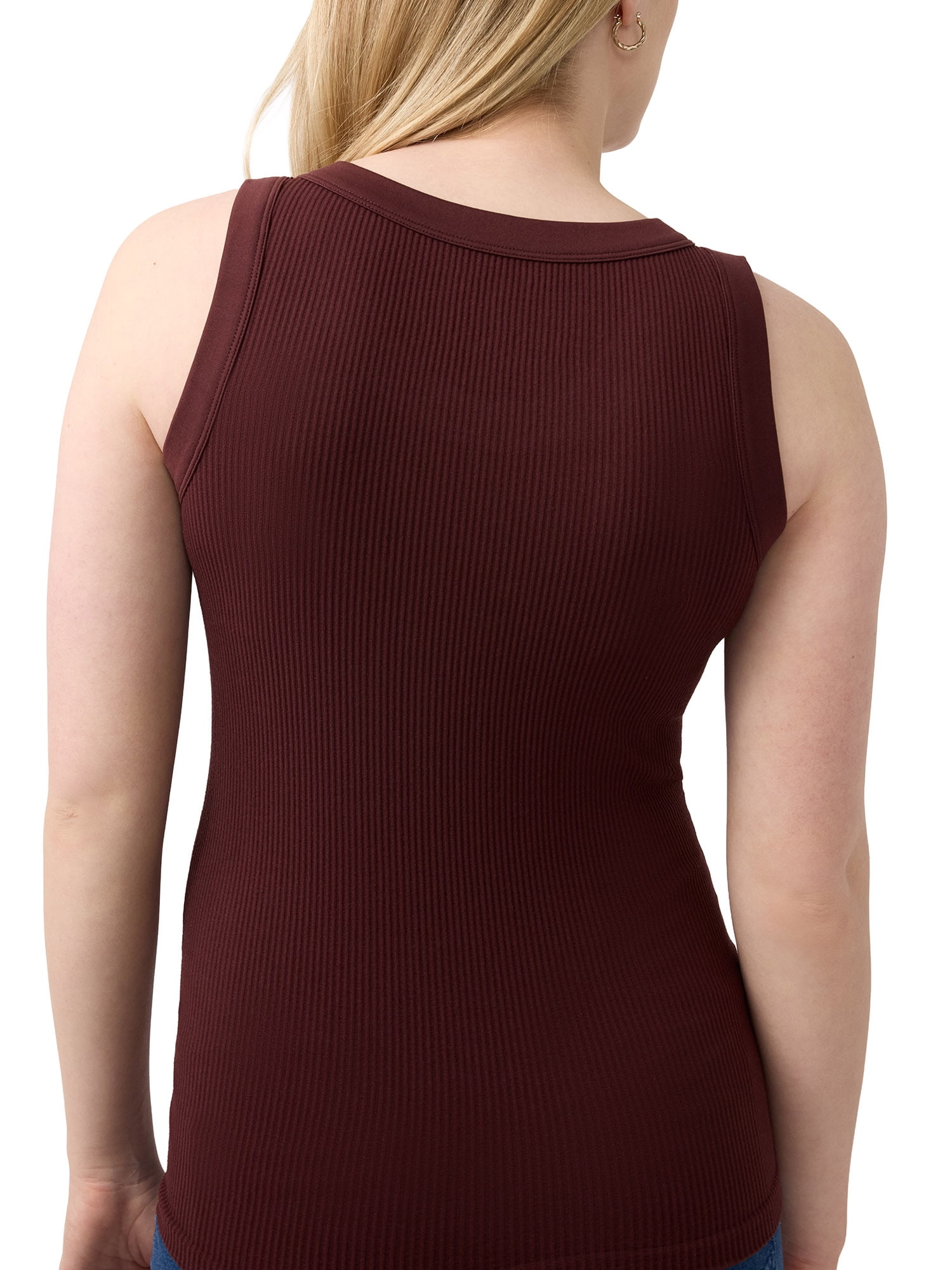 Ingrid & Isabel For Every Belly Women's Maternity Seamless Ribbed Tank Top, Sizes S-XXL