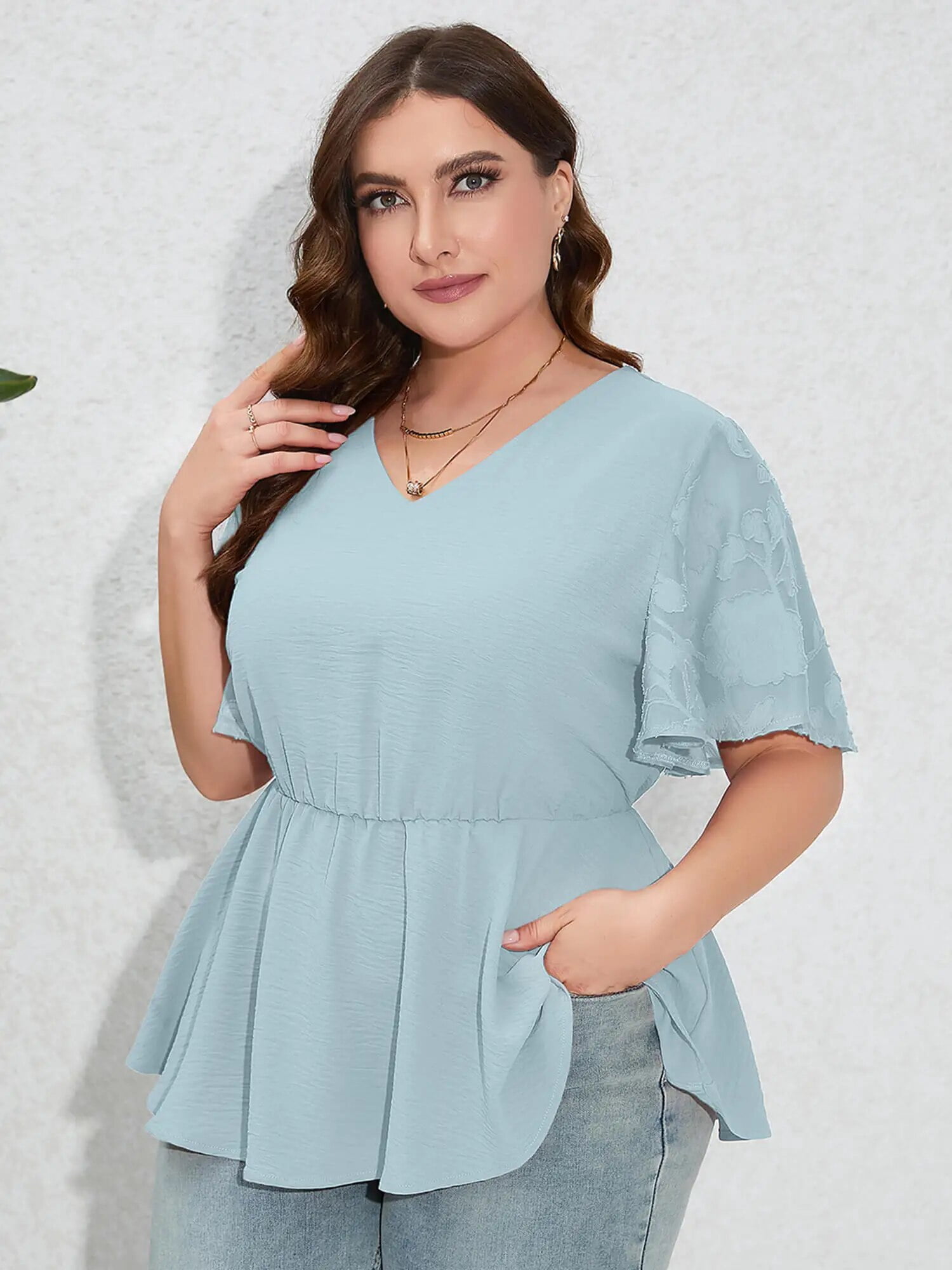 dressy peplum tops