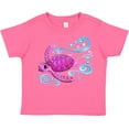 thumbnail image 3 of Inktastic Cute Pink Sea Turtle Boys or Girls Toddler T-Shirt, 3 of 5