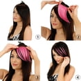 thumbnail image 4 of Glueless Clip in Kinky Straight Bangs for Women, Clip On Fringe Hair Extensions Hairpieces for Daily Wear & Party Use(Slim Pink,10x14cm), 4 of 4