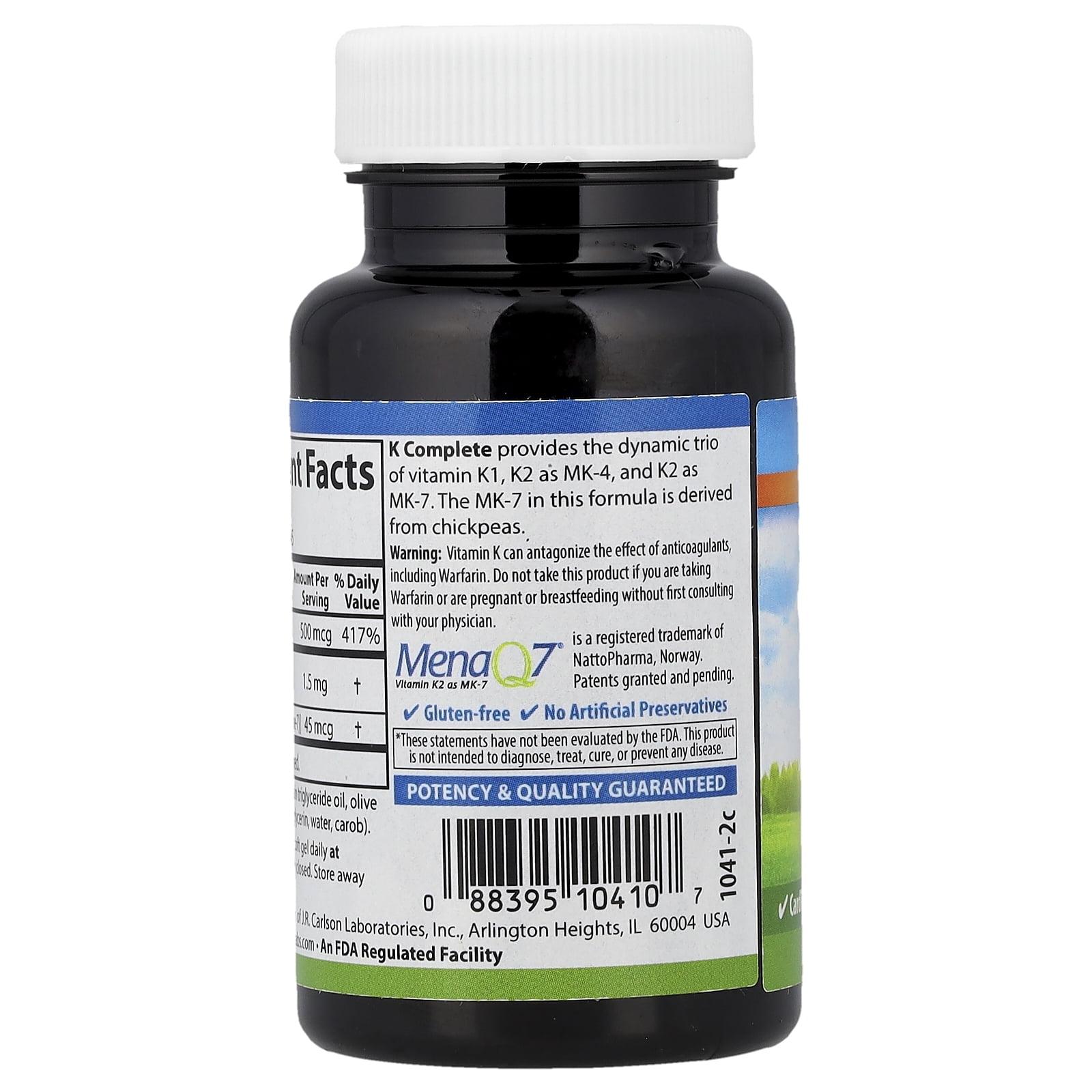 Carlson K Complete, 45 Softgels